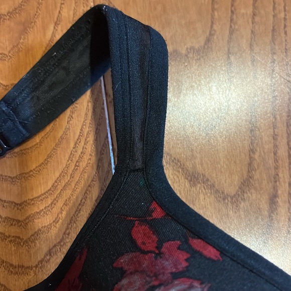 Cacique underwire lightly lined balconette floral 46C - Picture 3 of 7